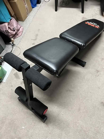 Photo of free York weights Bench \ sit up bench (Islington, N7) #2