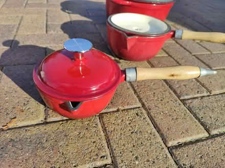 Photo of free Cast iron pots and pan (Woodley RG6) #2