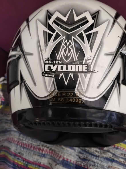 Photo of free Motorbike helmet. Size medium. Not been in crash (Farleigh Hungerford BA14) #3