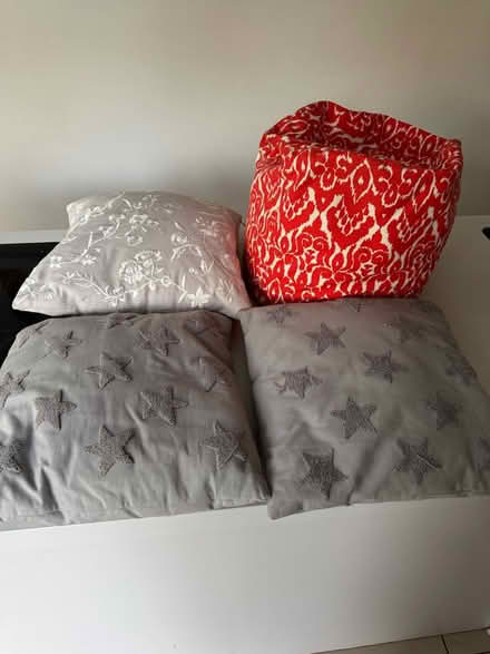 Photo of free seat cushions and a mini footstool (CF23) #1