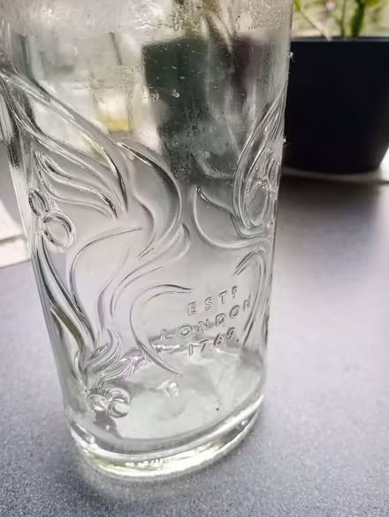 Photo of free Empty decorative gin bottle (Highters Heath B14) #2