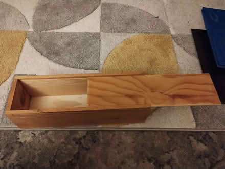 Photo of free Wooden port/champagne box (Crowthorne RG45) #1