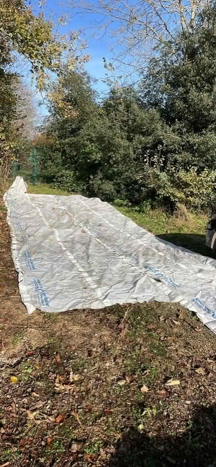 Photo of free Tough tarpaulin scaffold cover (Bradford on Avon BA15) #1