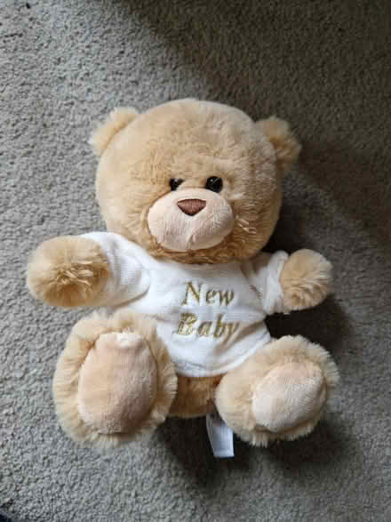Photo of free New baby teddy (Kibworth LE8) #1