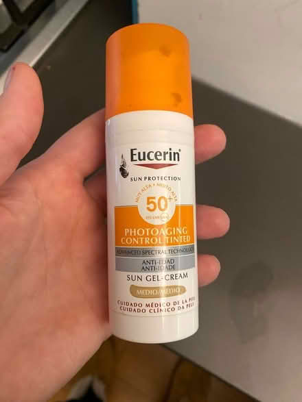 Photo of free Eucerin face cream - tinted (Shakspeare Walk, N16) #1
