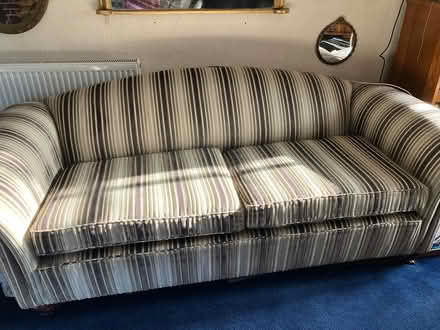 Photo of free Heavy quality sofa (West Horsley) #1