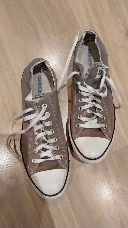 Photo of free Used grey men's Converse All Stars trainers - size 11 (Charlton OX12) #1
