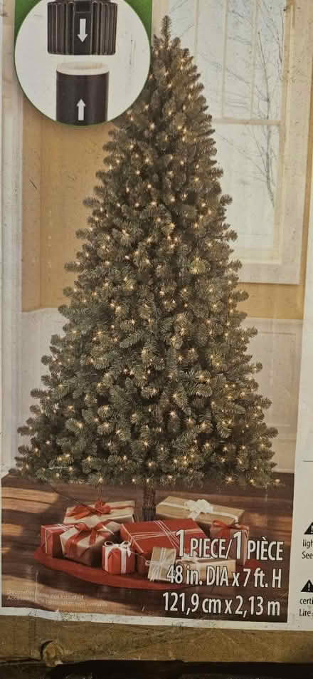 Photo of free 7ft Christmas tree (Kerr and Speers) #1