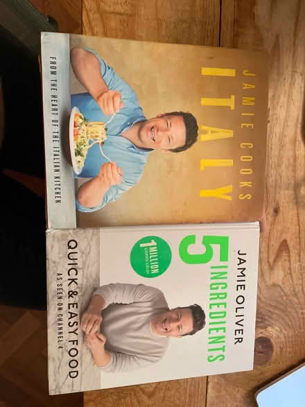 Photo of free 2 Jamie Oliver cookbooks (Nightingale Lane, SW12) #1