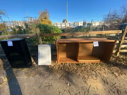 Photo of free Medium black book shelf (Capitol Hill) #1