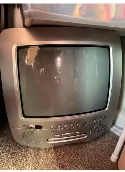 Photo of free Fat back Tv 13 in. W/ dvd player (Mount Vernon) #1