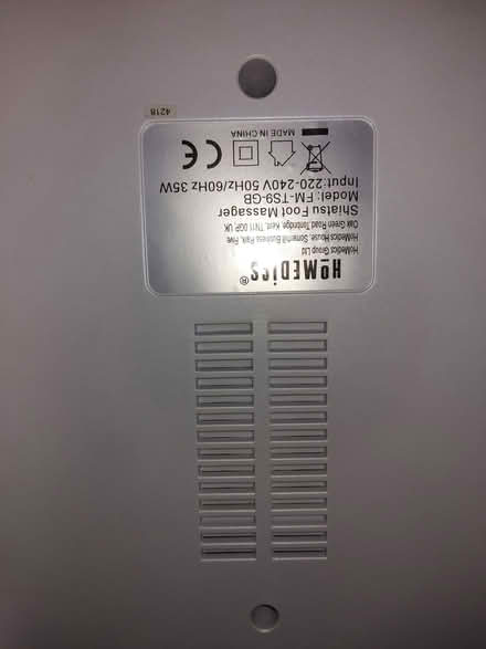 Photo of free Foot massager (DE22 mackworth) #1