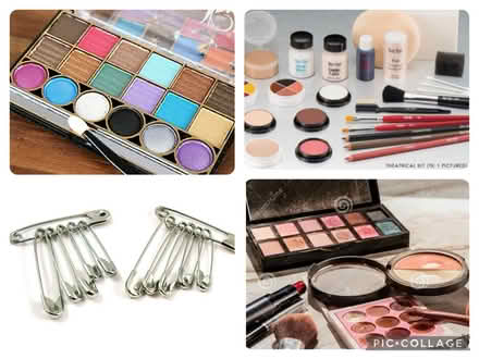 Photo of Safety pins & make up (CB3) #1