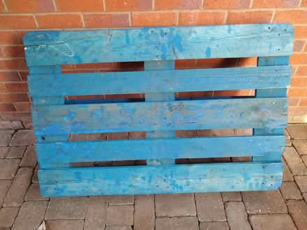 Photo of free Wooden pallet (Presteigne LD8) #1