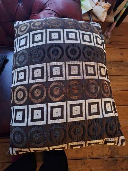 Photo of free Brown patterned cushion (New town CO2) #2