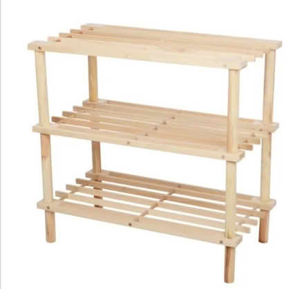 Photo of free Small 4 tier shoe rack (Kingscourt, Stroud) #1
