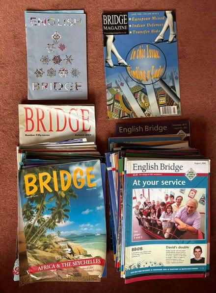 Photo of free Various Bridge Magazines (Newington EH9) #1