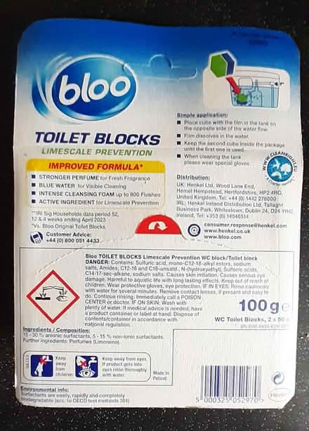 Photo of free In-cistern Toilet blocks (Roffey) #2