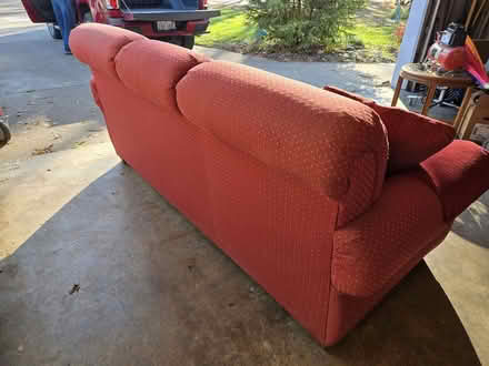 Photo of free Red Sofa (Farmington Hills) #3
