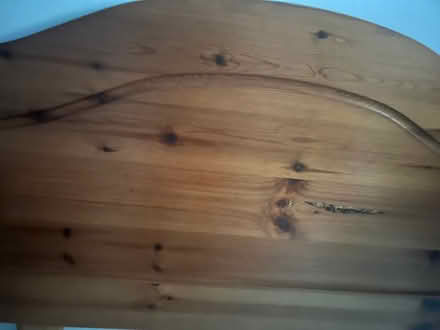 Photo of free Solid wooden headboard for a single bed (Marks Gate RM6) #2