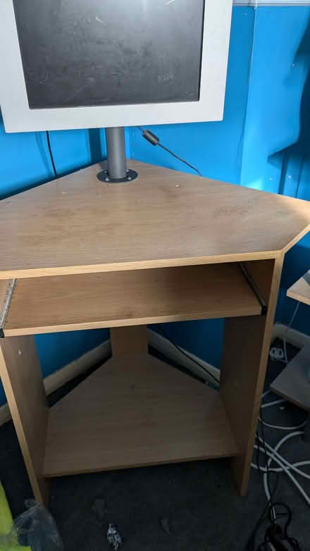 Photo of free Corner PC Desk (Queens Drive MK41) #1