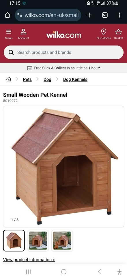 Photo of free Dismantled cat or dog house (EH4) #1
