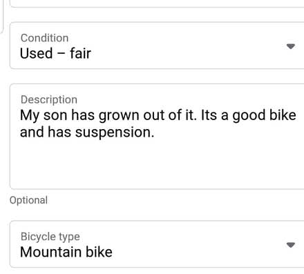 Photo of free Boys bike (TN38) #2