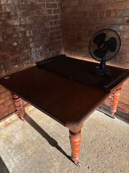 Photo of free Mahogany dining table & chairs (Winchester, SO22) #1