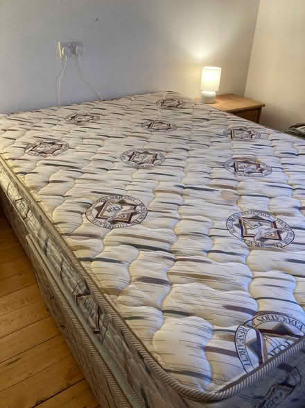 Photo of free Double bed - mattress & base (Dublin 15) #2