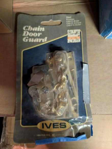 Photo of free Brass door chain (Somerville (Brickbottom)) #1