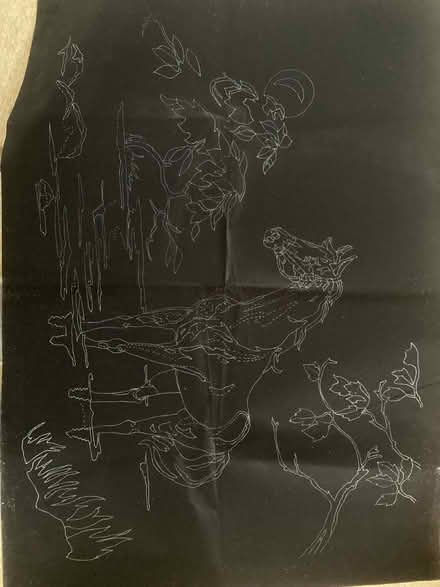 Photo of free Black velvet panel for craft (Kingswood Maidstone) #1