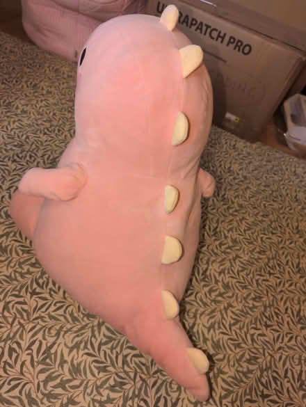 Photo of free Pink dinosaur plushie (Goldsworth park , Woking) #1