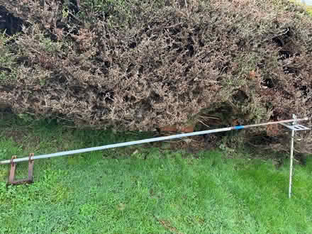 Photo of free Tall metal ariel / scrap metal (Darnley) #1