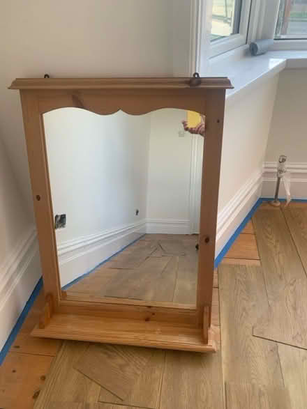 Photo of free Pine Mirror (Waterlooville PO8) #1