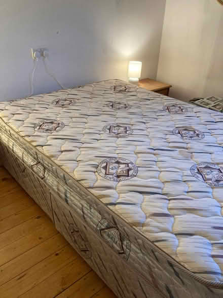 Photo of free Double bed - mattress & base (Dublin 15) #1
