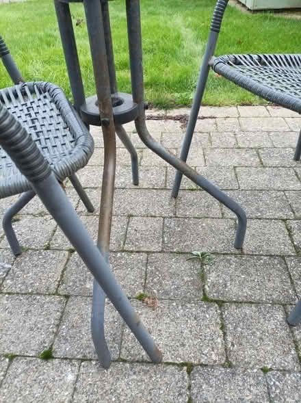 Photo of free Bistro set (Canvey SS8) #3