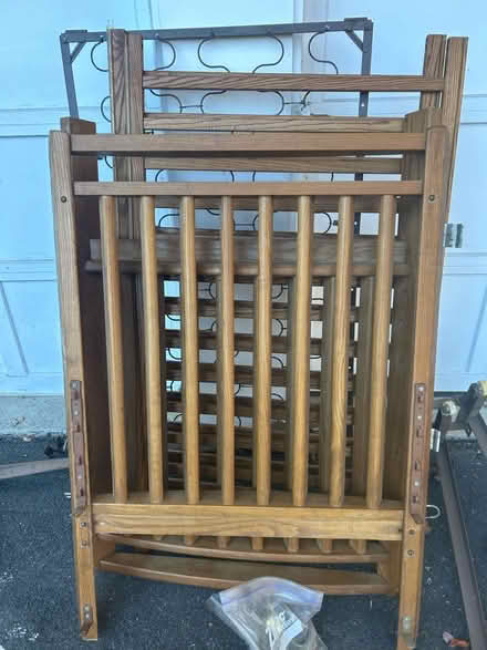 Photo of free Solid Wood Baby Crib (Mahopac) #1