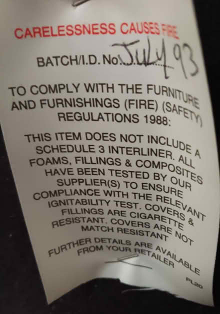 Photo of free 2 large sofas (Camden Town NW1) #3