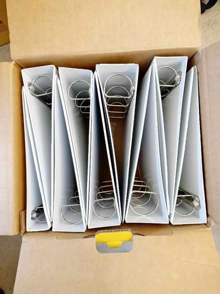 Photo of free A4 ring binders/presentation folders (West Dunbartonshire G83) #4