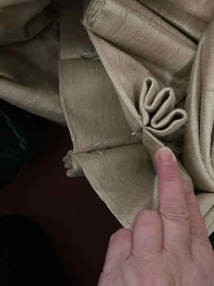 Photo of free Large curtains (Warndon Worcester WR4) #2
