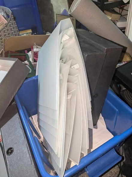 Photo of free Clear Folders 10+ and Box Folders x 4 great condition! (Wester Hailes EH14) #1