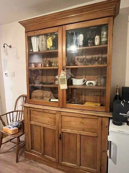 Photo of free Display cabinet wooden (Hammersmith) #1