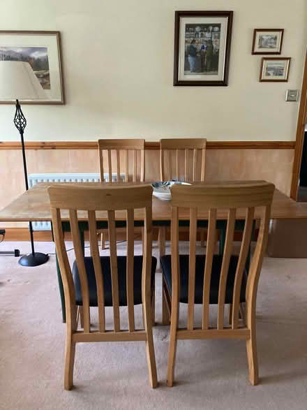 Photo of free Dining Table and 4 Chairs (Dublin 15) #1
