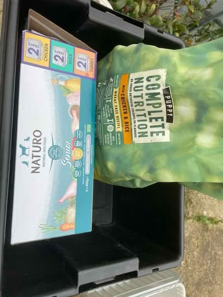 Photo of free Dog food (Round Green LU2) #1
