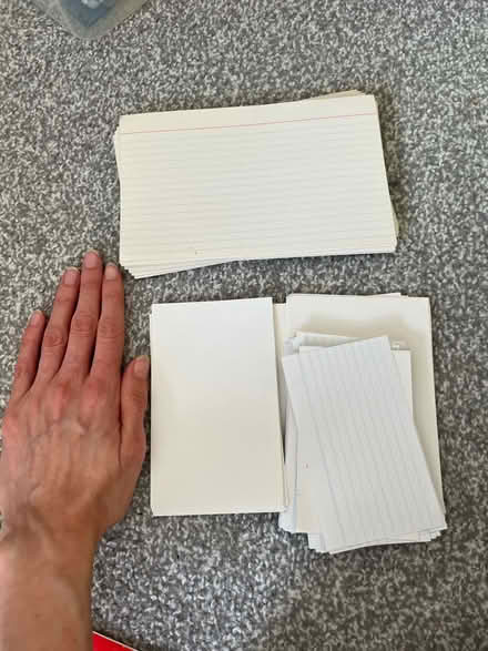 Photo of free Envelopes and cue cards (Beauchief S8) #2