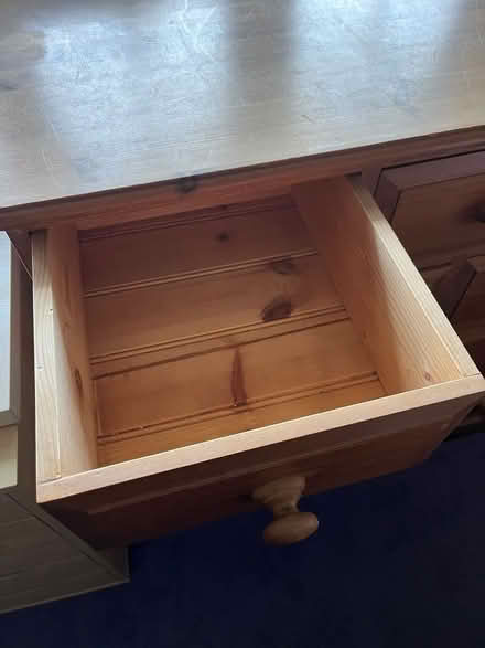 Photo of free Nice solid pine chest of drawers (Crowthorne RG45) #2