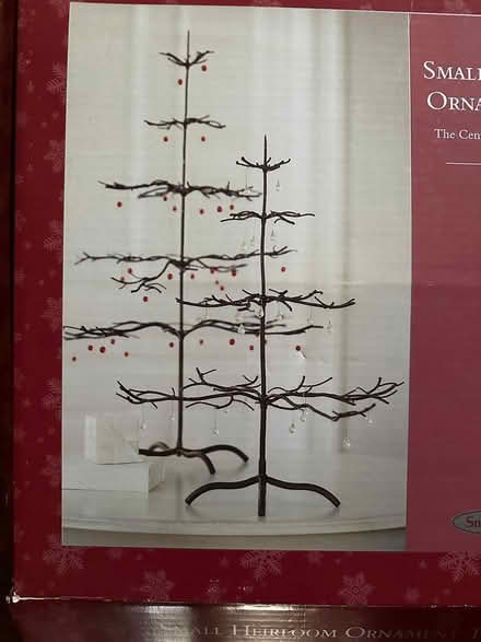 Photo of free table top ornament tree (Hinsdale, IL) #1