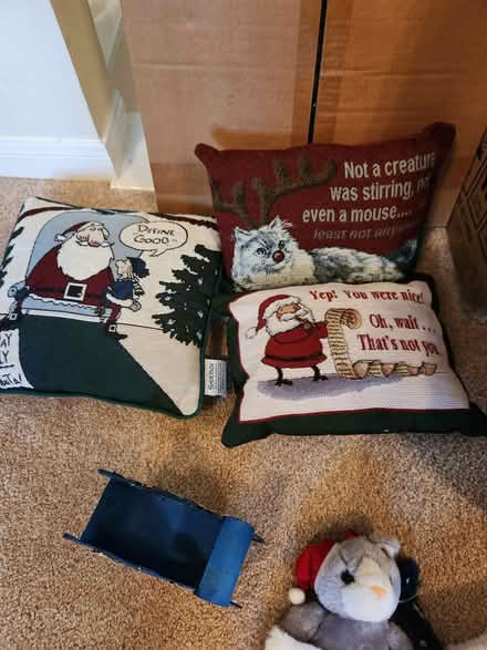 Photo of free Christmas pillows (Friendswood) #1