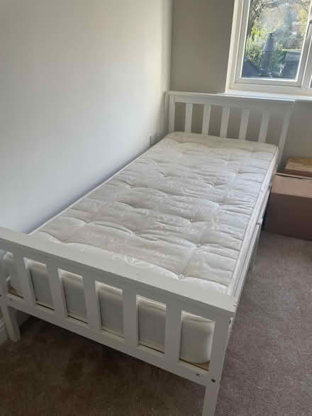 Photo of free Single bed and mattress (Holbeach PE12) #1