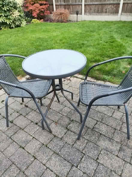 Photo of free Bistro set (Canvey SS8) #1